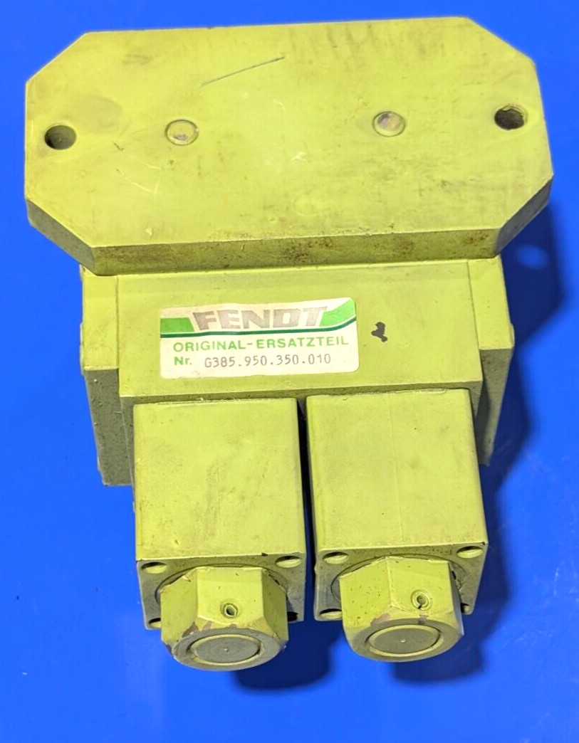 NEW~OEM Agco/Fendt Hydraulic Valve Block Solenoid G385950350010 NEW~OEM Agco/Fendt Hydraulic Valve Block Solenoid G385950350010
