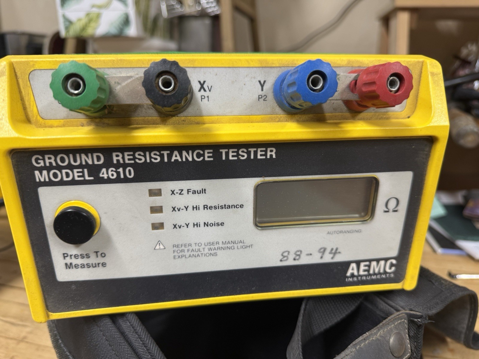 AEMC Ground Resistance Testor Model 4610 AEMC Ground Resistance Testor Model 4610