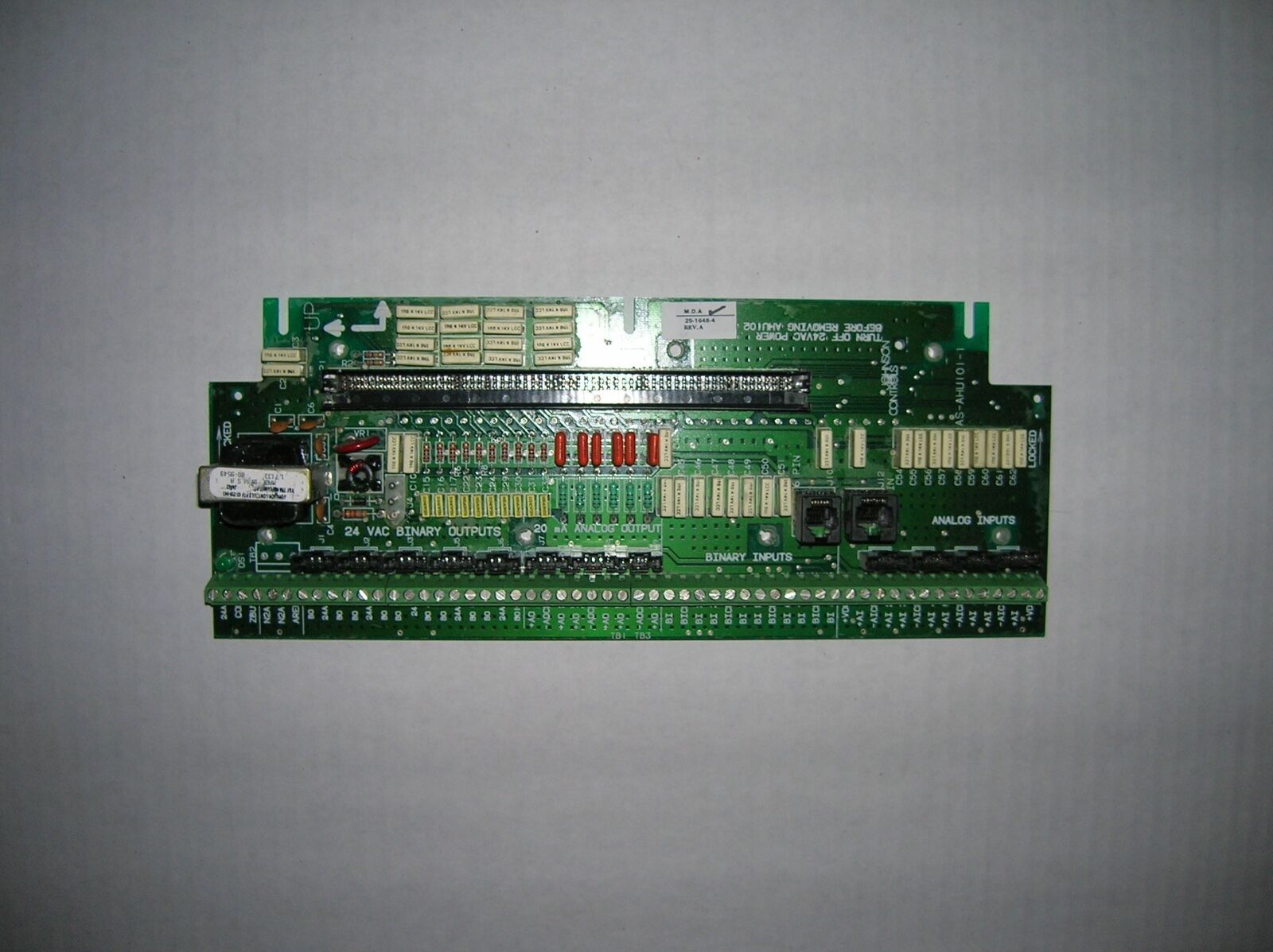 Johnson Controls / Metasys AHU Board Controller AS-AHU101-1 Used