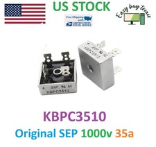 2Pcs KBPC3510 Bridge Rectifier Diode35A 1000V Single Phase Full Wave 35 Amp 100 picture