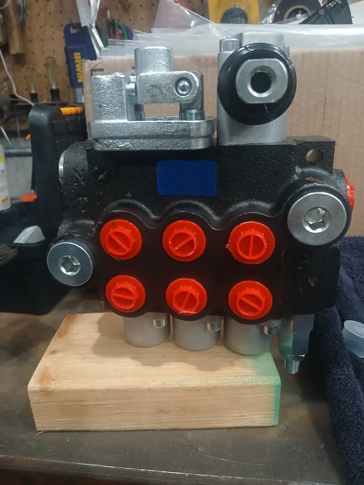 Upgraded Right-Side Control Valve and Joystick Mini Skid Steer Parts & Upgrades