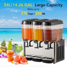 Garvee Commercial Beverage Dispensers 54L Iced Tea Drink W/ Thermostat Control picture