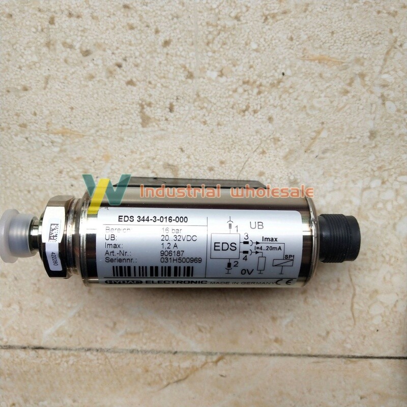 1PC New EDS 344-3-016-000 for HYDAC Pressure Sensor 1PC New EDS 344-3-016-000 for HYDAC Pressure Sensor