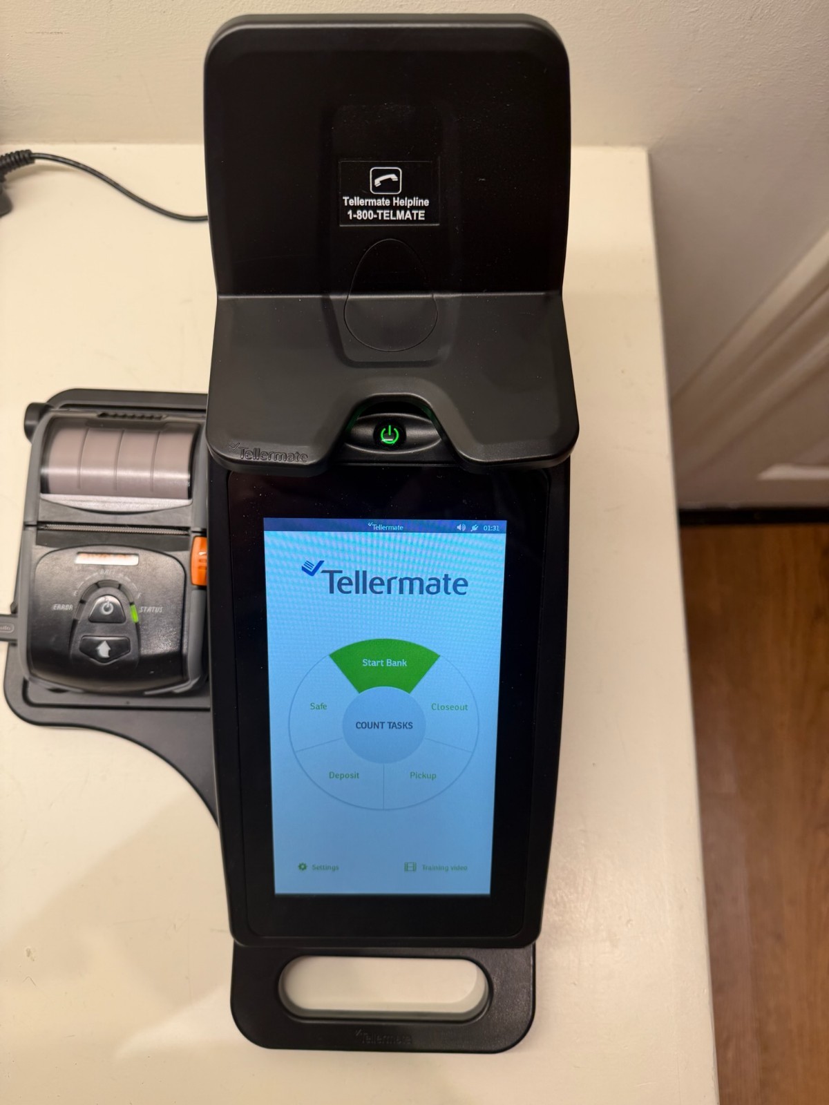 Tellermate 7500 Touch T-IX 7500 Cash Counter (Touch Screen) Tellermate 7500 Touch T-IX 7500 Cash Counter (Touch Screen)