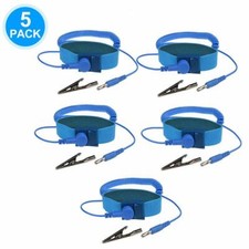 5 x Anti-Static WristBand Strap ESD Grounding Wrist Strap Prevents Static Build picture