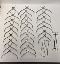 Huge Lot Of 30 Various Oral Surgery Instruments Dentist Plier Cutter Miltex Z8-G picture