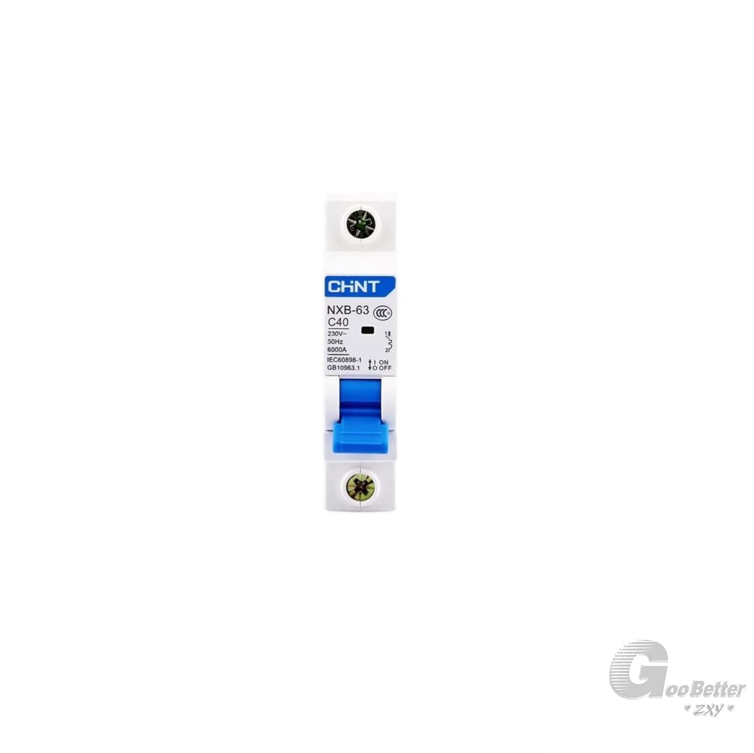 CHINT MCB Mini Circuit Breaker Double Pole1-6 10 16 25 32 40 50 63 80 100 125Amp