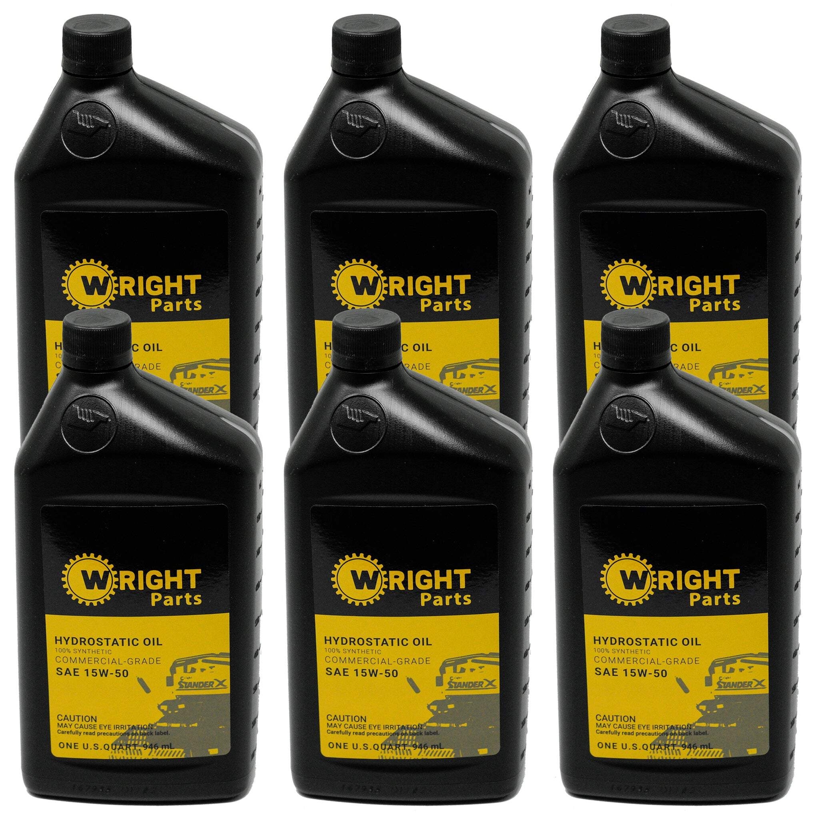 6PK Genuine OEM Wright Hydraulic Premium Oil 15W50 1 Qt. 6PK Genuine OEM Wright Hydraulic Premium Oil 15W50 1 Qt.