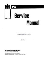 International 1250 Grinder Mixer Service Manual IH picture
