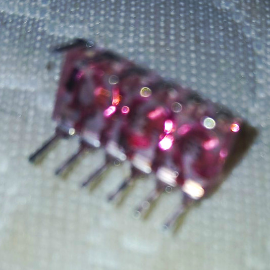 Vintage HP 5082-7433 Mini 3-Digit Bubble LED Display NOS Tube Lot of 11 Malaysia