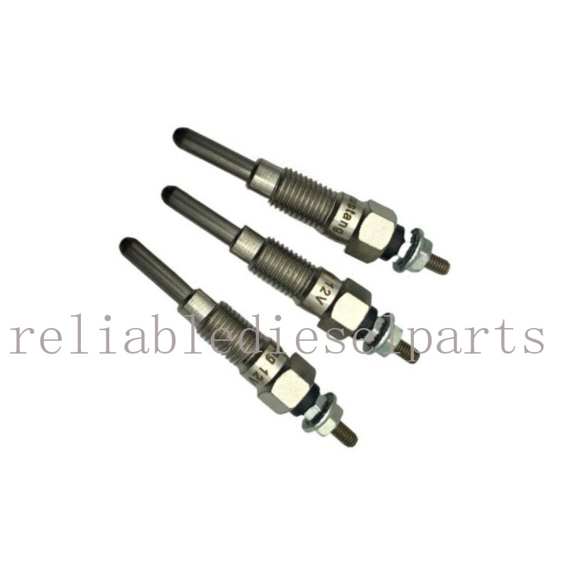 YM129795-77800 3X Glow Plugs Fits For Komatsu 3D63-1A 3D72-2B 3D74E-3C Engine