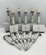 Eppendorf Research Plus single multiple 8 12 channel Pipette,  pipettes set, cal picture