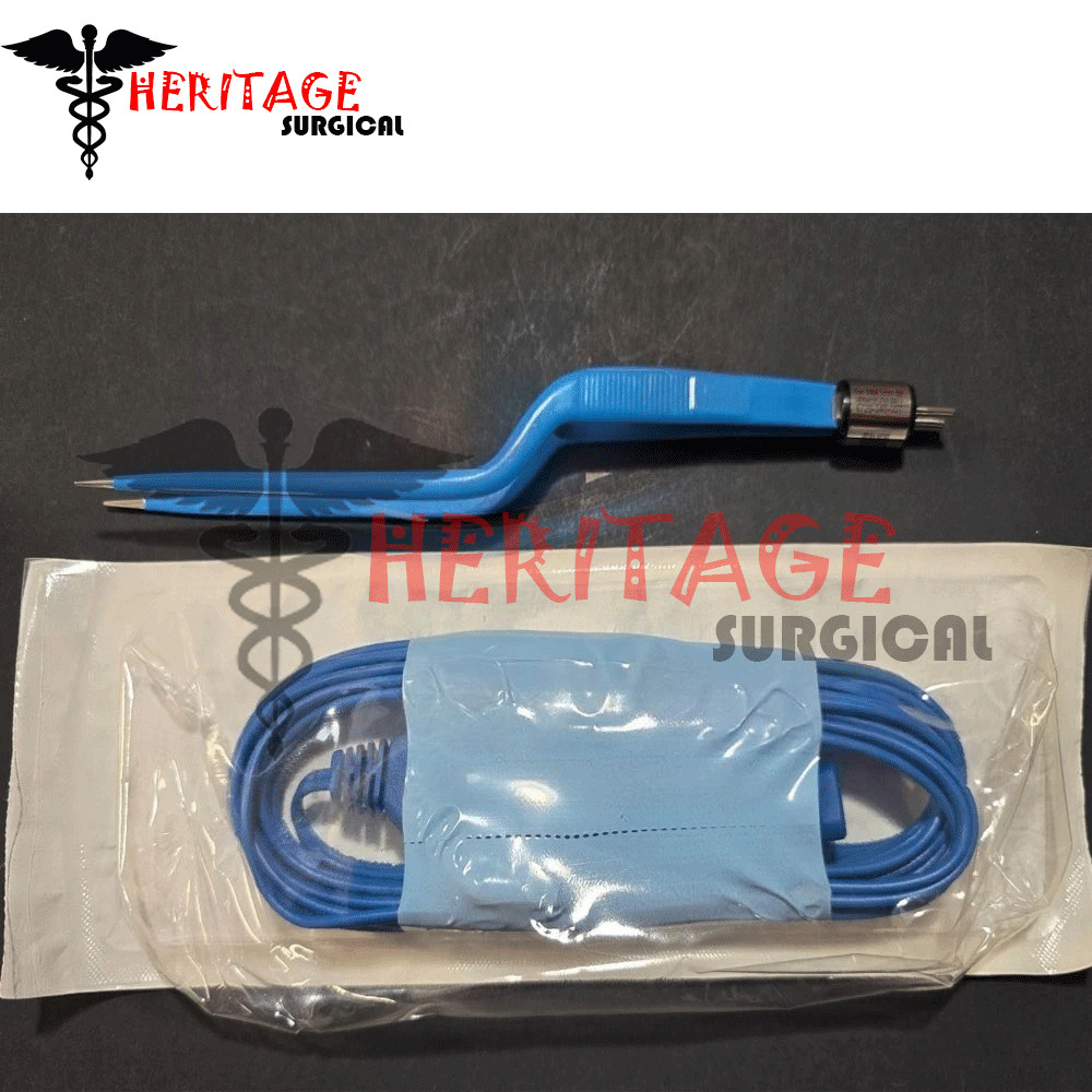 Turtle Surgical Bayonet Bipolar Forceps 8.5\ Turtle Surgical Bayonet Bipolar Forceps 8.5\