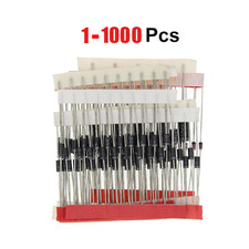 1-1000x 1N4007 Diode 1A 1000V Rectifier Diode DO-41 Fast IN4007 picture