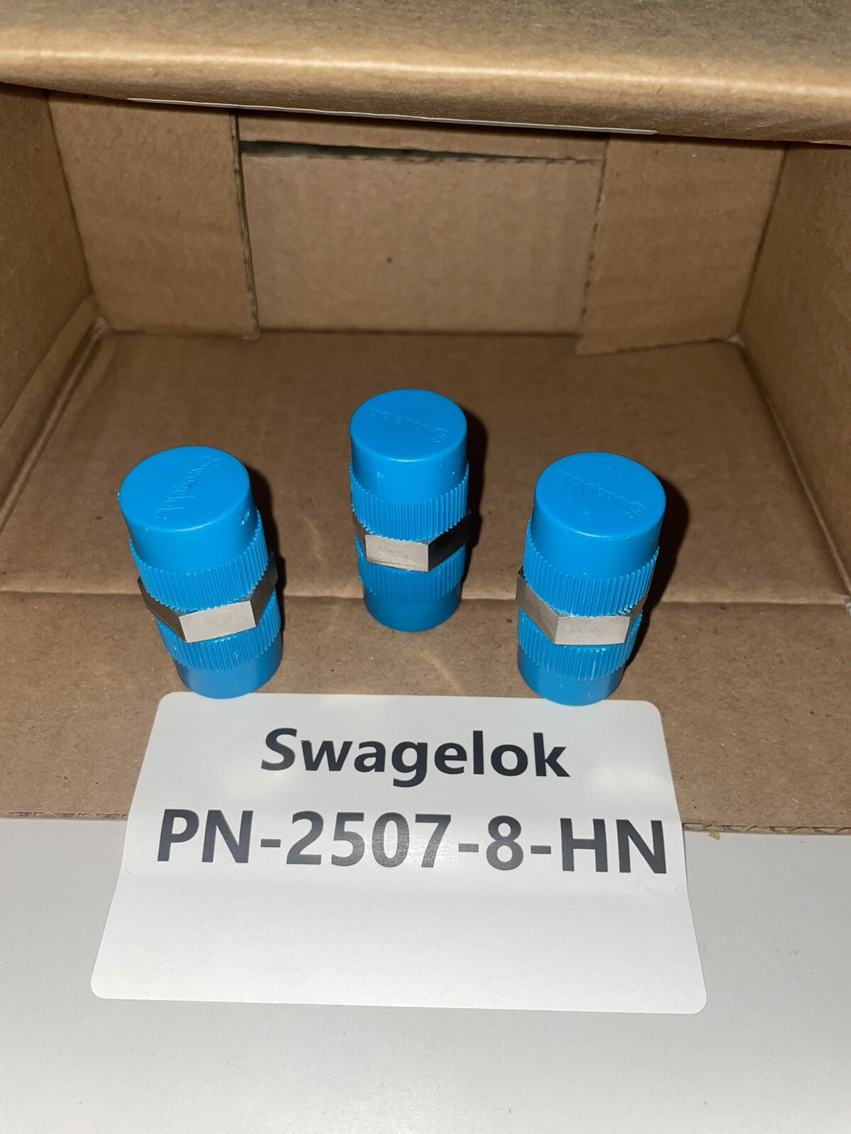 3 Each - Swagelok 2507 Super Duplex Fitting P/N 2507-8-HN 3 Each - Swagelok 2507 Super Duplex Fitting P/N 2507-8-HN