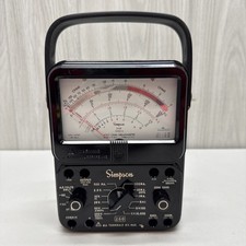 Simpson 260 Series Volt Ohm Meter Analog Multimeter Vintage Parts or Repair picture