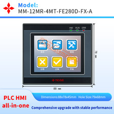 2.8 Inch FX1S-12MR PLC HMI All in One Integrated Programmable Logic Controller picture