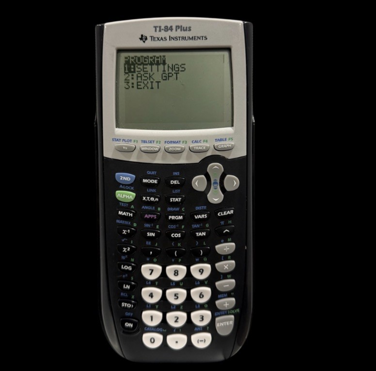 Custom TI-84 Plus AI Graphing Calculator - WiFi ChatGPT Link - Stealth Mod Custom TI-84 Plus AI Graphing Calculator - WiFi ChatGPT Link - Stealth Mod