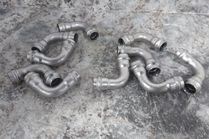 Viega Propress 80400 10 Pk 1/2 In Press-Fit Connection Stainless Steel Elbow Viega Propress 80400 10 Pk 1/2 In Press-Fit Connection Stainless Steel Elbow