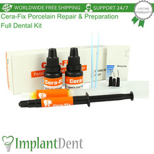 Cera-Fix Porcelain Repair & Preparation Full Dental Kit Surface Conditioning picture