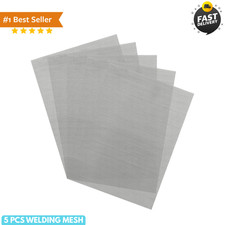 5 PCS Welding Mesh, 5.9×7.9 Inch Plastic Reinforcing Stainless Steel Woven Wire picture