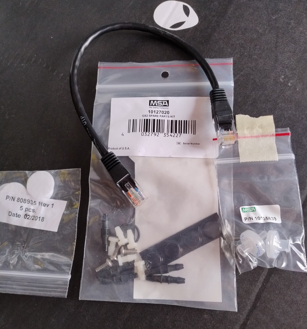 MSA GX2 Spare Parts Kit 10127020,10105839,808935