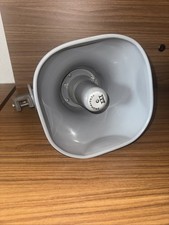 Vintage Public Address Horn Loudspeaker~ITT Terryphone model VRH8-IT with Mount picture