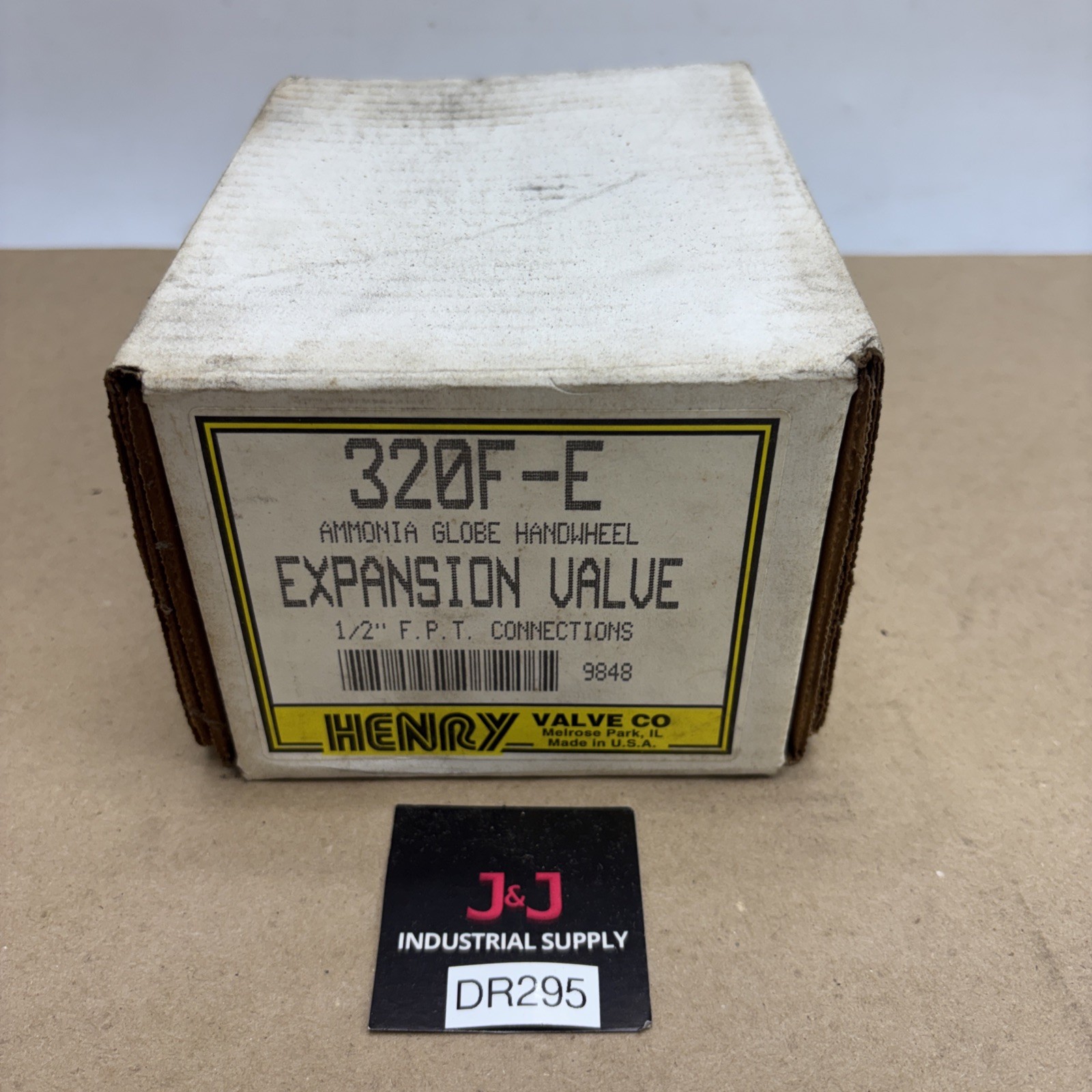 NEW HENRY TECHNOLOGIES 320F-E 1/2 EXPANSION VALVE Fast Shipping Warranty NEW HENRY TECHNOLOGIES 320F-E 1/2 EXPANSION VALVE Fast Shipping Warranty