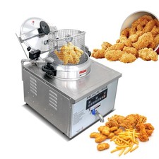 Kolice Commercial 16L Pressure Fryer, Electric Deep Fryer 5-Stage Storage Memory picture
