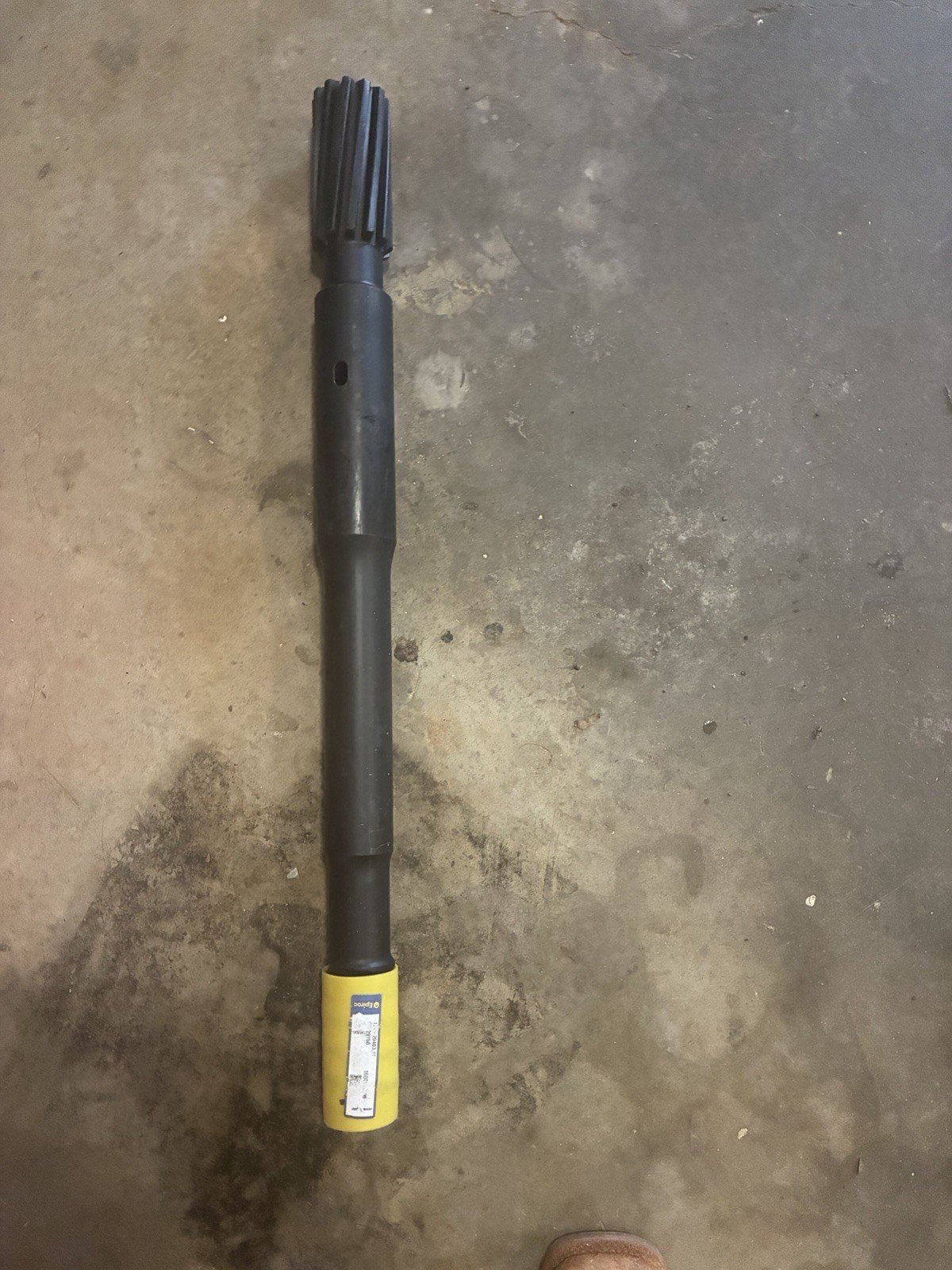 Epiroc T51 STRIKER SHANK for Rock Drill NEW NEVER USED Epiroc T51 STRIKER SHANK for Rock Drill NEW NEVER USED