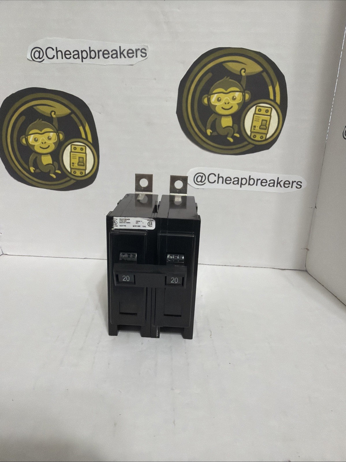 Eaton Cutler Hammer QBHW2020H 20A 2-Pole Circuit Breaker Quicklag NEW NO BOX