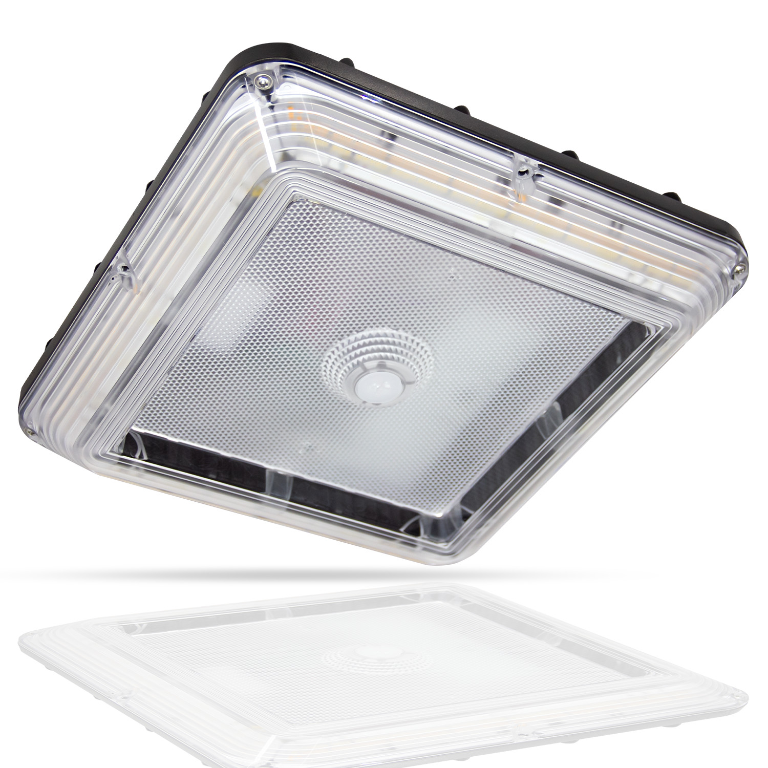 60W/80W/100W Power Selectable LED Canopy Light3CCT 5000/4000/3000KGasStationLamp 60W/80W/100W Power Selectable LED Canopy Light3CCT 5000/4000/3000KGasStationLamp