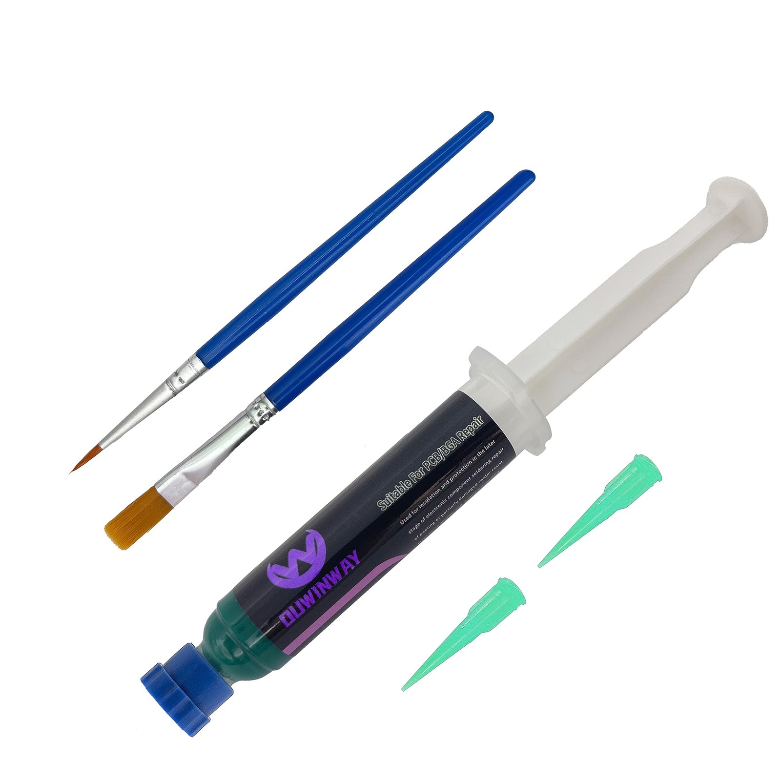 Ouwinway 1-pack UV Curing Green Solder Mask, Mask 1-PACK Ouwinway 1-pack UV Curing Green Solder Mask, Mask 1-PACK