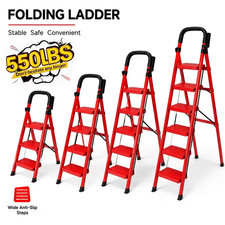 2/3/4/5/6 Step Floding Ladder, Thickened Folding Step Stool picture