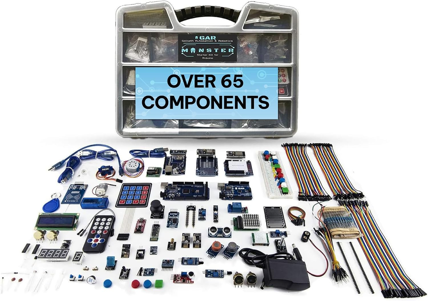 Monster Starter Kit for Arduino - Robotics & Iot Development | Comprehensive 5-B