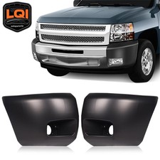 Front Bumper Ends Fog Light Holes For 2007-2013 2008 2012 Chevy Silverado 1500 picture