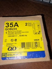 NEW QOB235 2 POLE 35 AMP BREAKERS. B516 picture