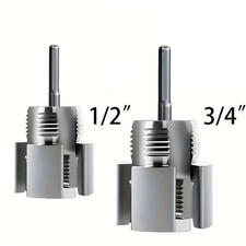 2pcs Integrated Internal & External Pipe Threading-Tool,PVC Pipe Threader Kit picture