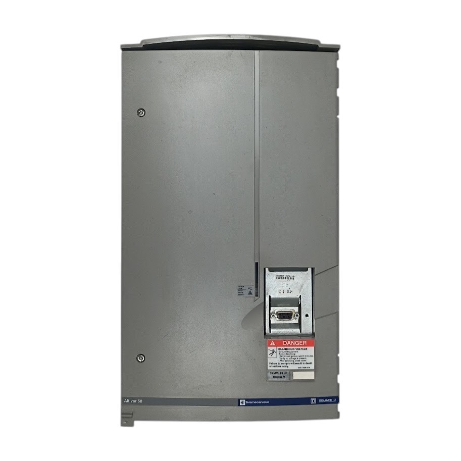 Telemecanique Square D Altivar 58 VFD | 20HP 15kW 460V | ATV58HD23N4Z Telemecanique Square D Altivar 58 VFD | 20HP 15kW 460V | ATV58HD23N4Z