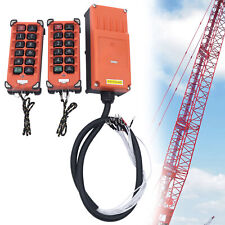 Industrial Crane Remote Controller Wireless Hoist Lift Switches Kits AC 12V picture