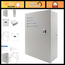 AC 110-240V to DC 12V 5A Power Supply Unit for Door Access System, Metal Boxed, picture
