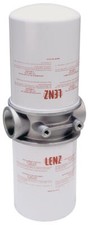 Double Spin On Hydraulic Filter Assembly 10 Micron 150 PSI 100 GPM Lenz picture