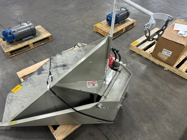 Used Conair Model 29927602 Pneumatic Pallet Tipper Used Conair Model 29927602 Pneumatic Pallet Tipper