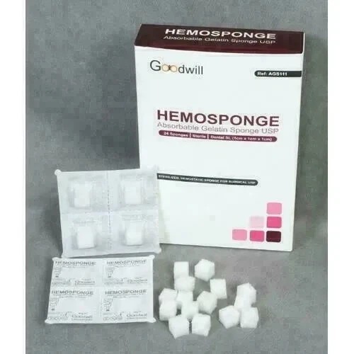 Dental Absorbable STERILE Haemostatic Gelatin Sponge 32pc Gelfoam Hemocollage Dental Absorbable STERILE Haemostatic Gelatin Sponge 32pc Gelfoam Hemocollage