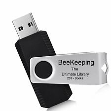 201 Beekeeping Books USB Honey Bees Wax Apiculture Apiary Hives FLASH DRIVE picture
