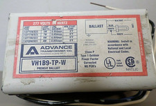 Advance Preheat Ballast VH1B9-TP-W 277V 13W Type 1 Outdoors No PCB's picture