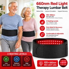 660nm Red& 850nm Near Infrared Light Therapy Waist Wrap Pad Belt For Pain Relief picture