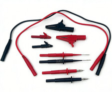 AideTek TLP20192 Shrouded Banana Plug Test Leads set 10pcs Needle Probe USA picture