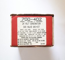 Robertshaw 700-402 24V Combination Gas Valve Uni-Kit New Open Box picture