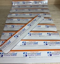 10x Lot - Enamelast Flouride Varnish Orange Cream *{4.30.25}* picture